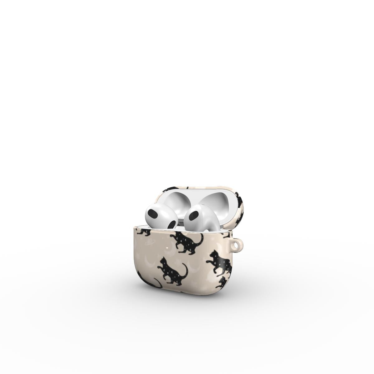 Robuste Hülle für Apple AirPods mit Nebelkatze