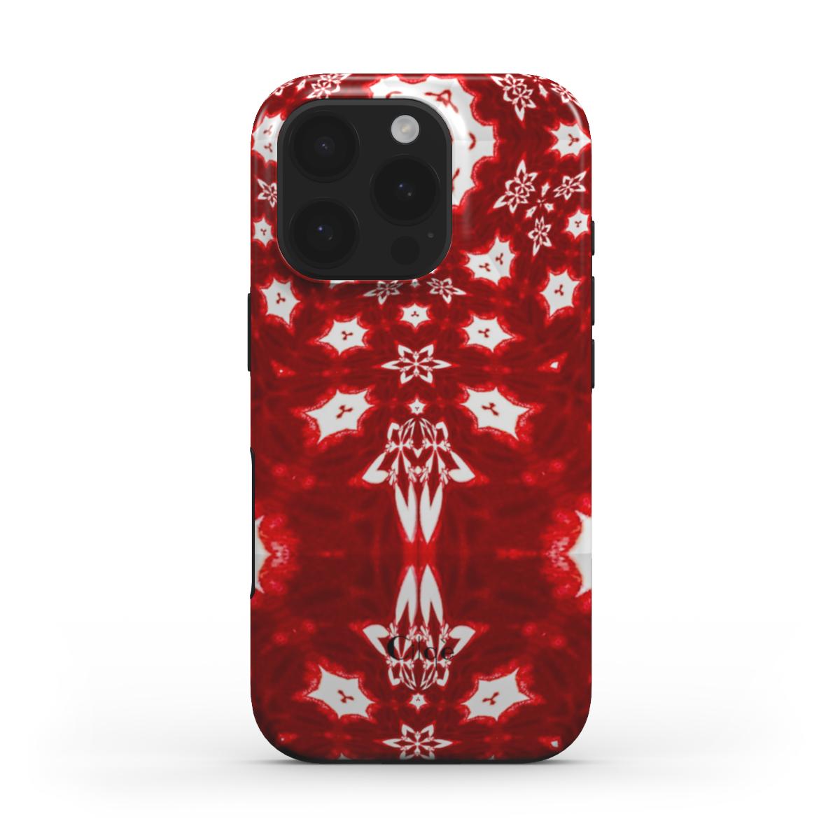 Crimson Bloom Magsafe Phone Case