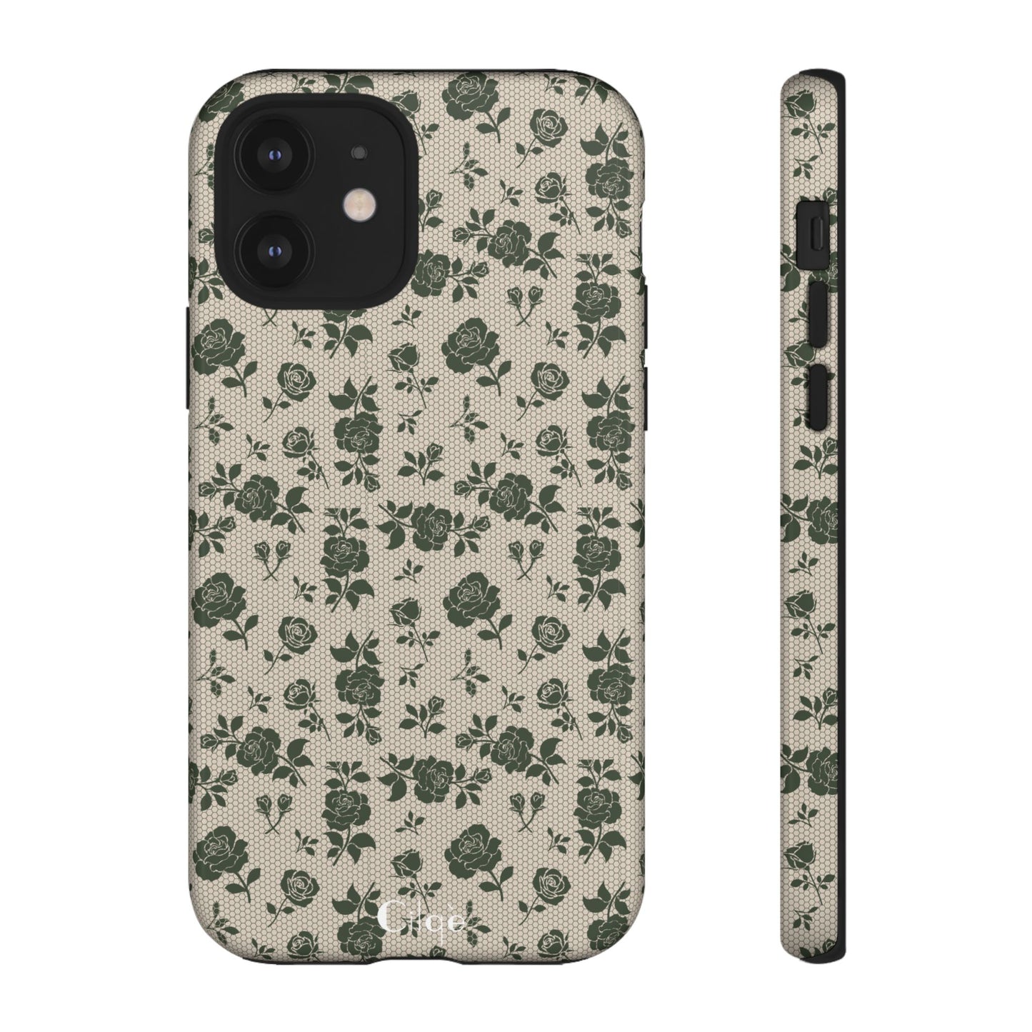 Emerald Bloom Phone Case