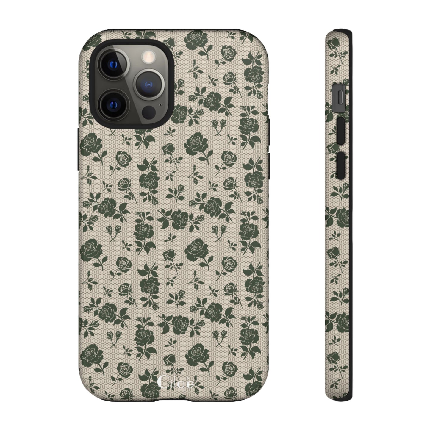 Emerald Bloom Phone Case