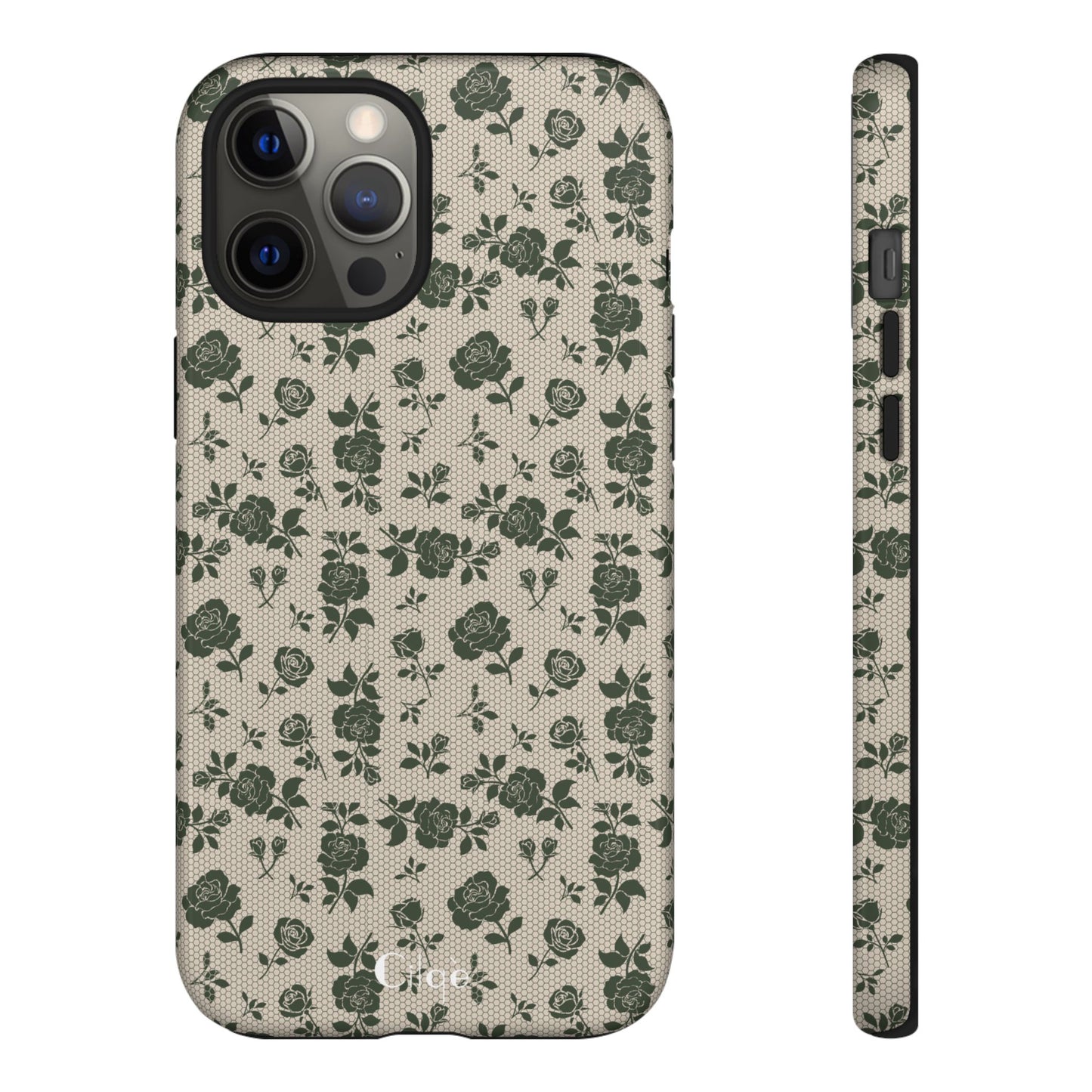 Emerald Bloom Phone Case