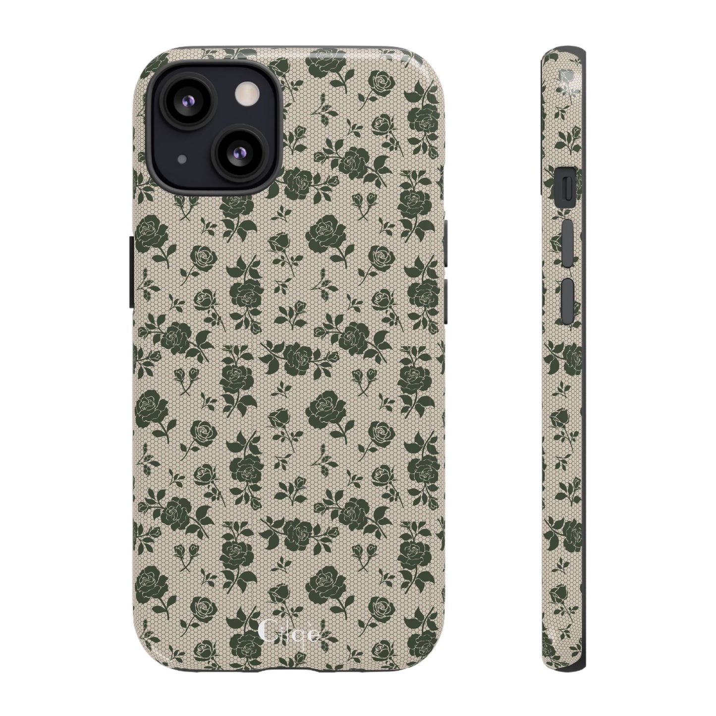 Emerald Bloom Phone Case