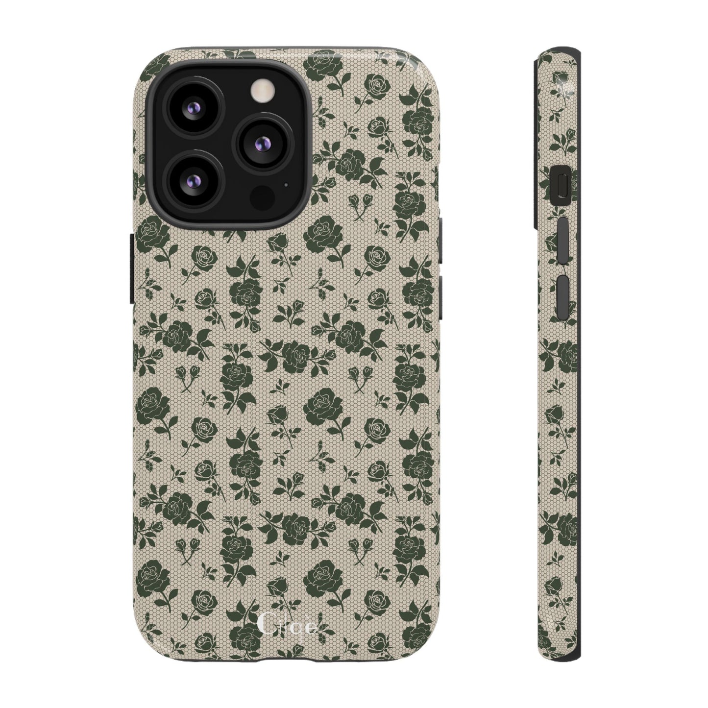 Emerald Bloom Phone Case