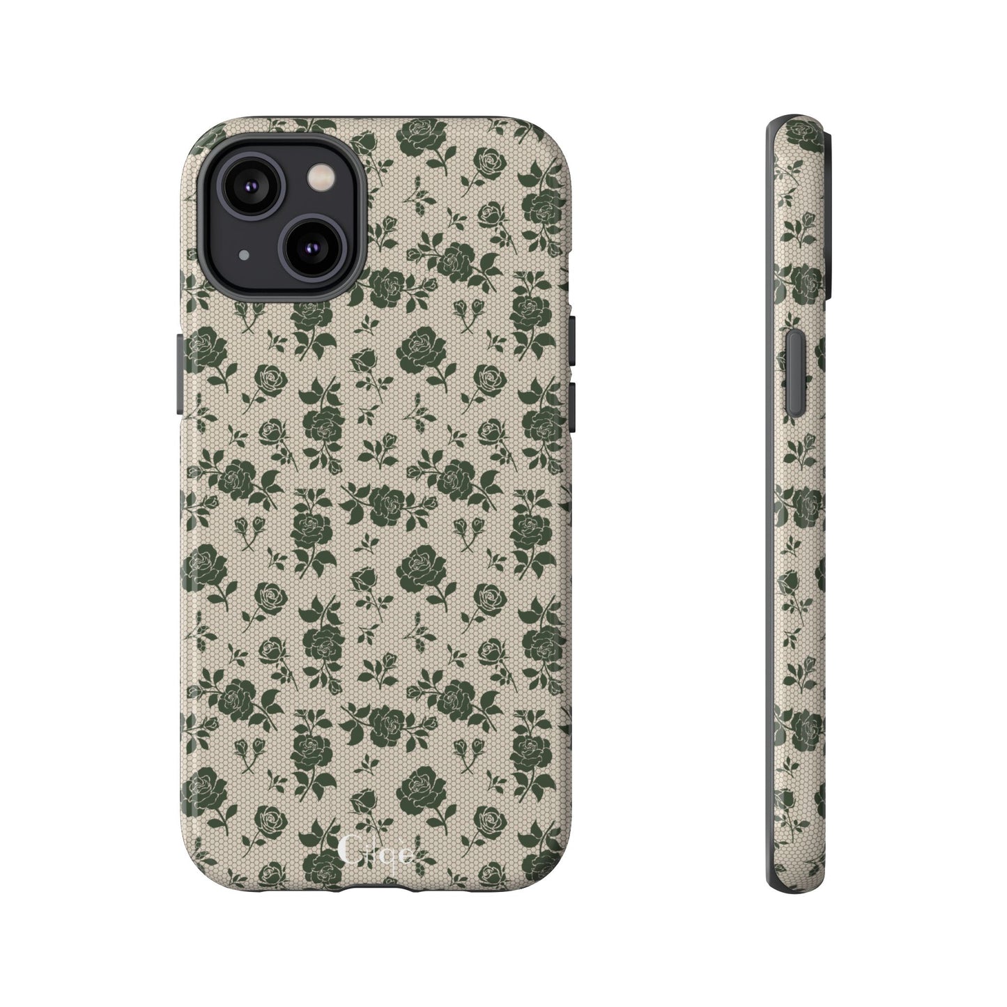 Emerald Bloom Phone Case