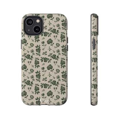 Emerald Bloom Phone Case