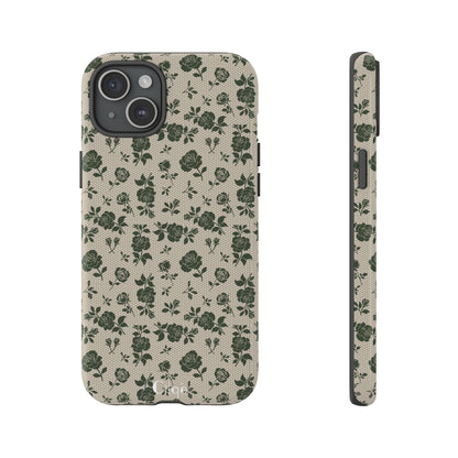 Emerald Bloom Phone Case