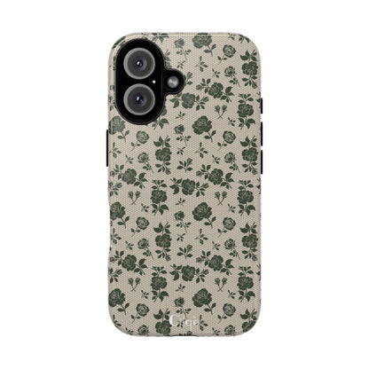 Emerald Bloom Phone Case