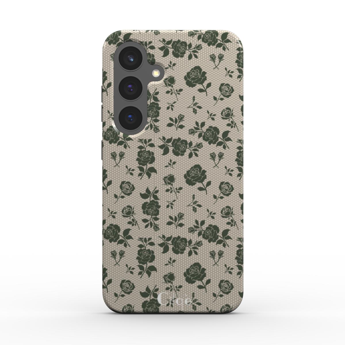 Emerald Bloom Phone Case