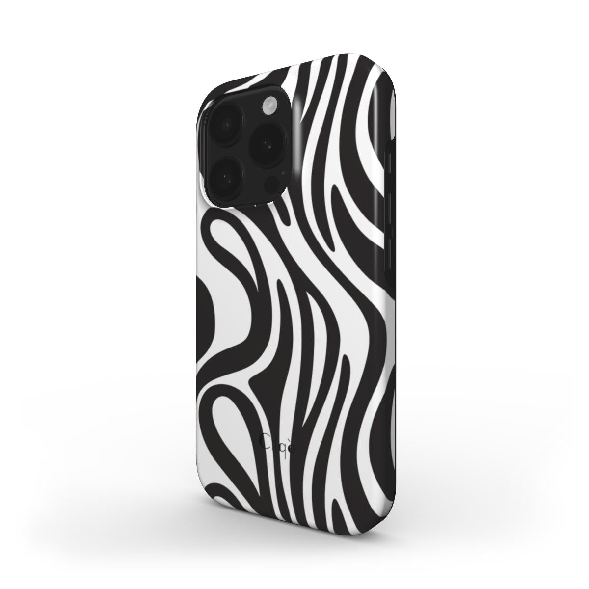 Zebra Flow MagSafe Phone Case