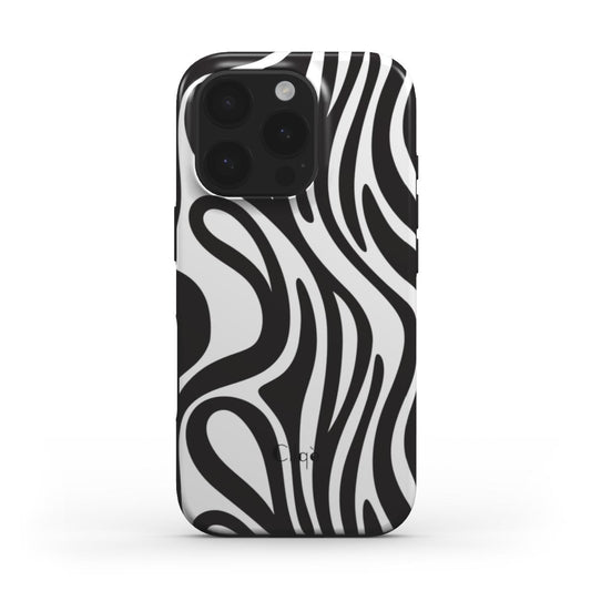 Zebra Flow MagSafe Phone Case