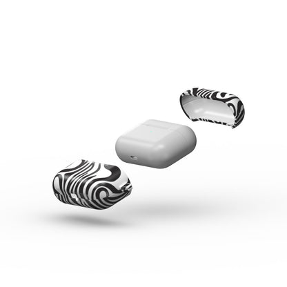 Robuste Hülle für Apple AirPods „Zebra Flow“