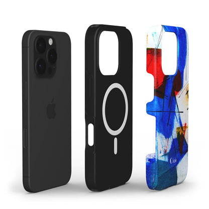 Crimson Sketch Magsafe Phone Case