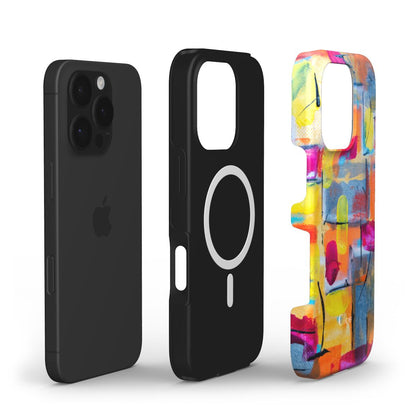Neon Blocks Magsafe Phone Case