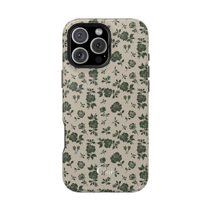 Emerald Bloom Phone Case